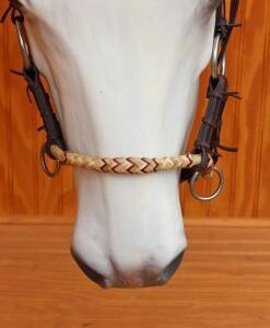 Rawhide Nose Leather Sidepull